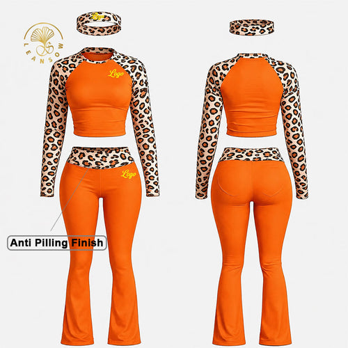 Cheetah Print Lounge Wear Set for Women