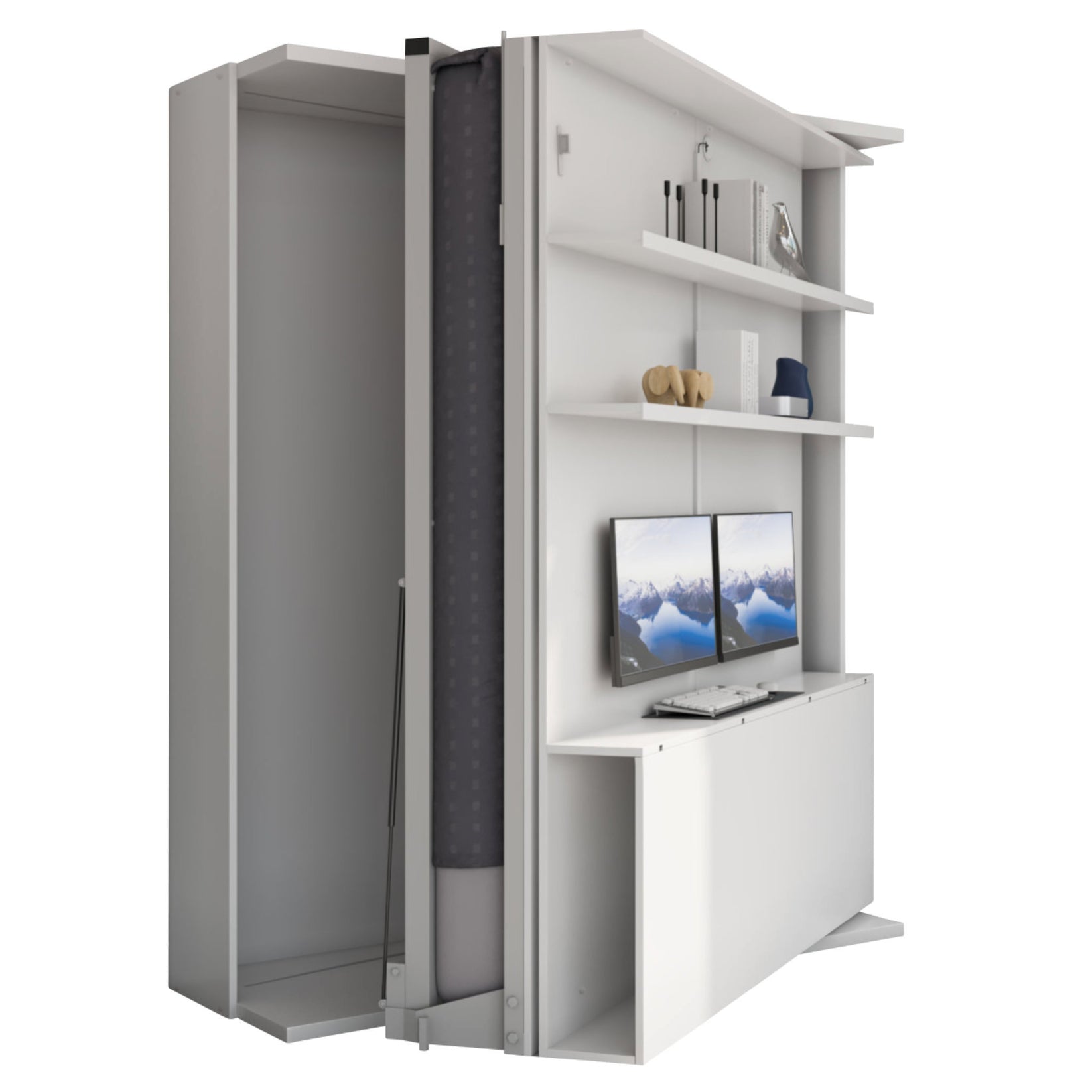 Rotating Office Bed with Desk